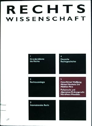 Image du vendeur pour Polizeirecht und allgemeines Ordnungsrecht Nordrhein-Westfalen Mnsteraner Einfhrungen: Rechtswissenschaft; Bd. 5 mis en vente par books4less (Versandantiquariat Petra Gros GmbH & Co. KG)