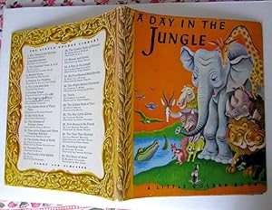 Seller image for A Day in the Jungle - A Little Golden Book for sale by Ellery Center Books