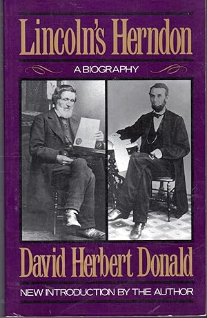 Bild des Verkufers fr Lincoln's Herndon: A Biography zum Verkauf von Dorley House Books, Inc.