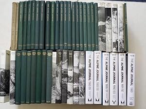 The Alpine Journal: 47 Volumes (1958-1993 incl. 2 index 53-68 & 69-87)