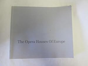 Imagen del vendedor de Watercolours of the Opera Houses of Europe. a la venta por Goldstone Rare Books