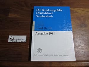 Bild des Verkufers fr Die Bundesrepublik Deutschland : Staatshandbuch : Berlin Ausgabe 1994 zum Verkauf von Antiquariat im Kaiserviertel | Wimbauer Buchversand