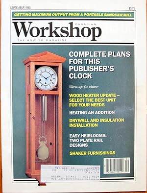 Publisher's Clock. Article in Canadian Workshop September 1988