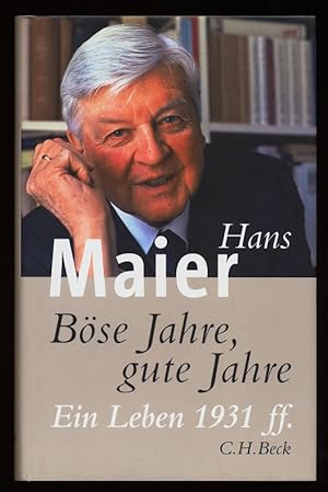 Bild des Verkufers fr Bse Jahre, gute Jahre : Ein Leben 1931 ff. zum Verkauf von Antiquariat Peda