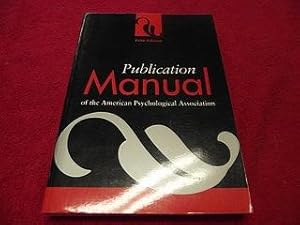 Publication Manual of the American Psychological Association [Fifthe Edition]