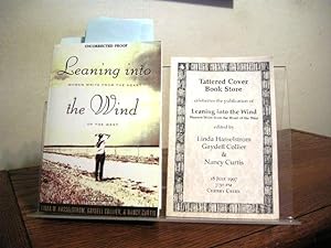 Bild des Verkufers fr Leaning Into the Wind: Women Write from the Heart of the West zum Verkauf von Bungalow Books, ABAA