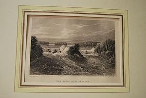 The Falls of St. Anthony. Mississippi (General View). Drawn after nature. For the Proprietor: Her...