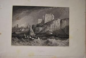 Dieppe (Normandie) Drawn by C.Stanfield, Engraved by W.Miller