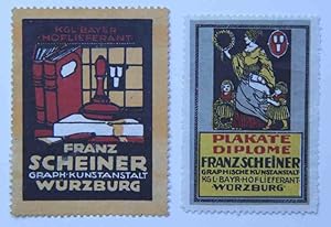 "Franz Scheiner" - Graph. Kunstanstalt. Würzburg. Kgl. Bayer. Hoflieferant.