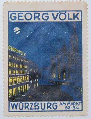 "Georg Völk" - Würzburg. Am Markt 32-34.