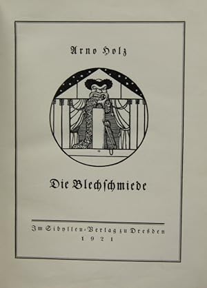 Bild des Verkufers fr Die Blechschmiede", zum Verkauf von Kunstantiquariat Tobias Mller