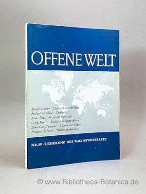 Seller image for Sicherung der Wachstumskrfte . for sale by Bibliotheca Botanica
