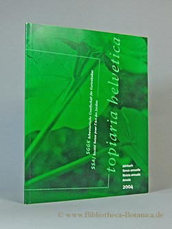 Bild des Verkufers fr topiaria helvetica 2004. Jahrbuch - Revue annuelle - Rivista annuale - Annala zum Verkauf von Bibliotheca Botanica