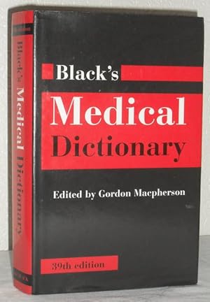 Seller image for Black's Medical Dictionary - 39th Edition for sale by Washburn Books