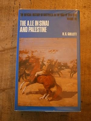 Seller image for THE A. I. F. IN SINAI AND PALESTINE for sale by Uncle Peter's Books