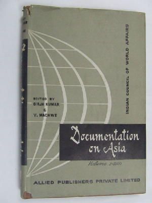 Seller image for Documentation on Asia Volume 1 1960 for sale by Kennys Bookstore