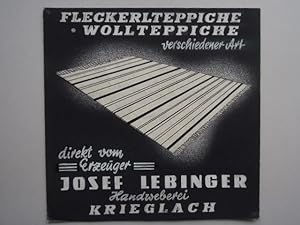 Fleckerlteppiche - Wollteppiche verschiedener Art direkt vom Erzeuger Josef Lebinger Handweberei ...