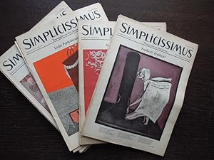 Simplicissimus. Jahrgang 1957. Vorhanden sind die Hefte 16, 17, 19 - 27, 29 - 52. Insgesamt 35 He...