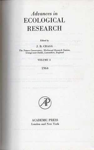 Seller image for Advances in Ecological Research Volume 2 for sale by Clivia Mueller