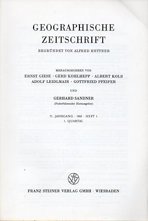 71.Jahrgang.1983.Heft 1,3 und 4