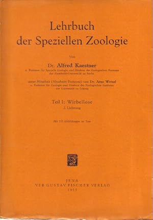 Immagine del venditore per Lehrbuch der Speziellen Zoologie.Teil I:Wirbellose.2.Lieferung venduto da Clivia Mueller