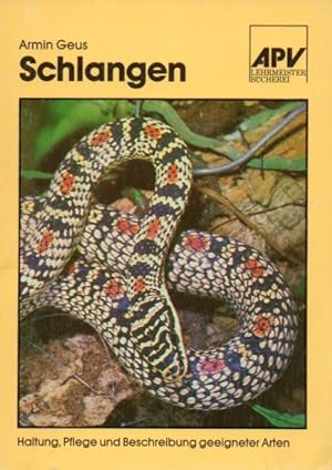 Bild des Verkufers fr Schlangen zum Verkauf von Clivia Mueller