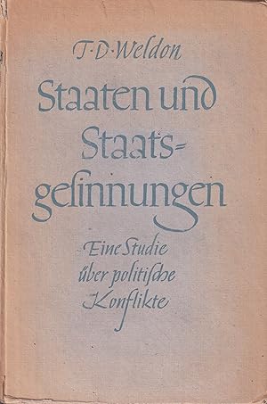 Seller image for Staaten und Staatsgesinnungen for sale by Clivia Mueller