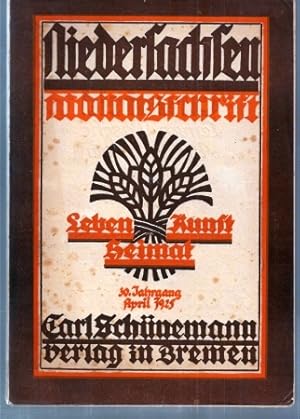 Niedersachsen 30.Jahrgang 1925.Heft April