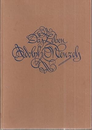 Seller image for Das Leben Adolph von Menzels for sale by Clivia Mueller