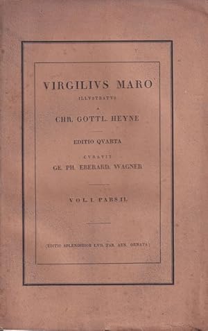 Bild des Verkufers fr Georgica Publius Virgilius Maro Voluminis Primi Pars Altera Georgica zum Verkauf von Clivia Mueller