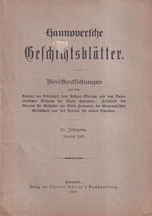 23.Jahrgang 1920.Heft 2 (1 Heft)