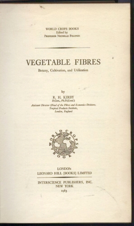 Vegetable Fibres