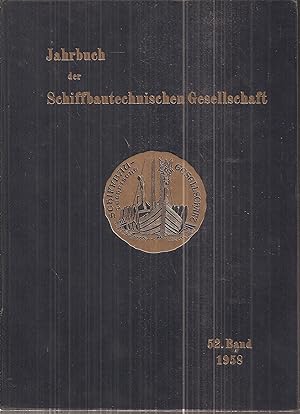 Image du vendeur pour Jahrbuch. 52. Band. 1958 mis en vente par Clivia Mueller