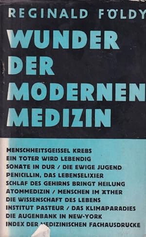 Bild des Verkufers fr Wunder der modernen Medizin zum Verkauf von Clivia Mueller