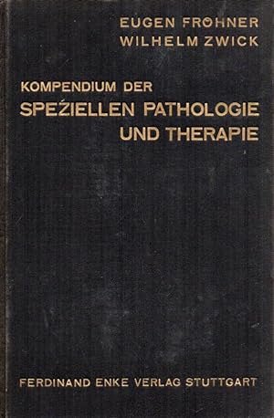 Bild des Verkufers fr Kompendium der speziellen Pathologie und Therapie fr Tierrzte zum Verkauf von Clivia Mueller