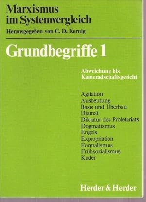 Imagen del vendedor de Marxismus im Systemvergleich Grundbegriffe Band 1 - Abweichung a la venta por Clivia Mueller