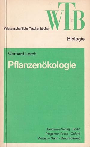Imagen del vendedor de Pflanzen�kologie a la venta por Clivia Mueller