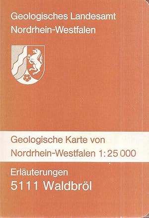 Image du vendeur pour Geologische Karte von Nordrhein-Westfalen 1:25 000 Erluterungen mis en vente par Clivia Mueller