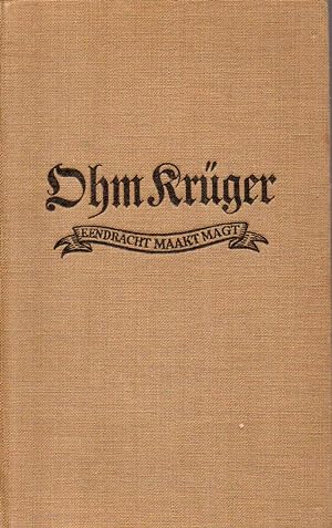 Seller image for Ohm Krger.Roman eines Kmpfers for sale by Clivia Mueller