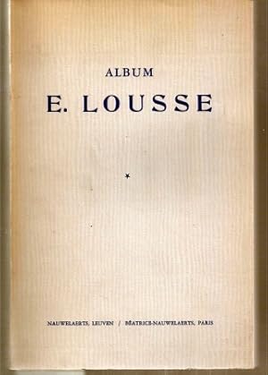 Bild des Verkufers fr Album E. Lousse Volume 1 bis 4 (4 Bnde) zum Verkauf von Clivia Mueller