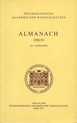 Bild des Verkufers fr Almanach 1990/91.141.Jahrgang zum Verkauf von Clivia Mueller