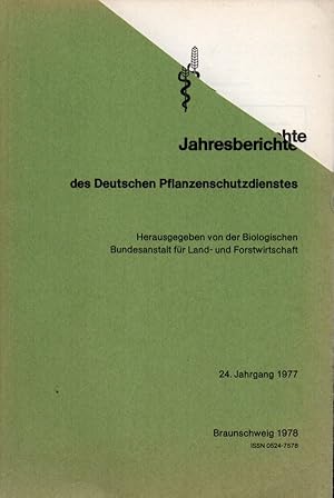 24.Jahrgang 1977 des Deutschen Pflanzenschutzdienstes