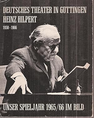 Bild des Verkufers fr Deutsches Theater in Gttingen Heinz Hilpert 1950 - 1966 zum Verkauf von Clivia Mueller