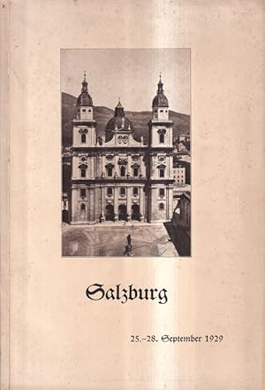 Salzburg 25.bis 28.September 1929