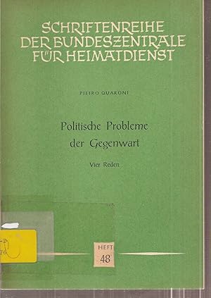 Seller image for Politische Probleme der Gegenwart for sale by Clivia Mueller