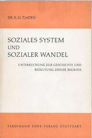 Bild des Verkufers fr Soziales System und sozialer Wandel zum Verkauf von Clivia Mueller