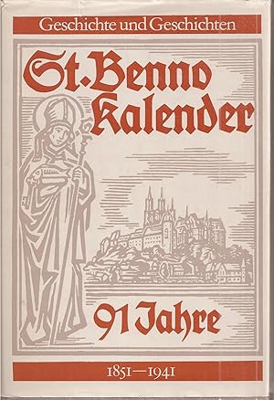 Bild des Verkufers fr 91 Jahre St.Benno Kalender 1841-1941 zum Verkauf von Clivia Mueller
