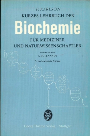 Image du vendeur pour Kurzes Lehrbuch der Biochemie mis en vente par Clivia Mueller