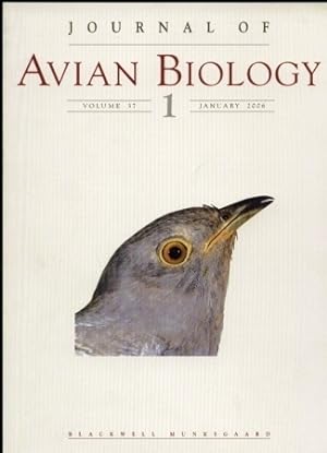 Seller image for Journal of Avian Biology Volume 37. January 2006 for sale by Clivia Mueller