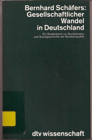 Bild des Verkufers fr Gesellschaftlicher Wandel in Deutschland zum Verkauf von Clivia Mueller